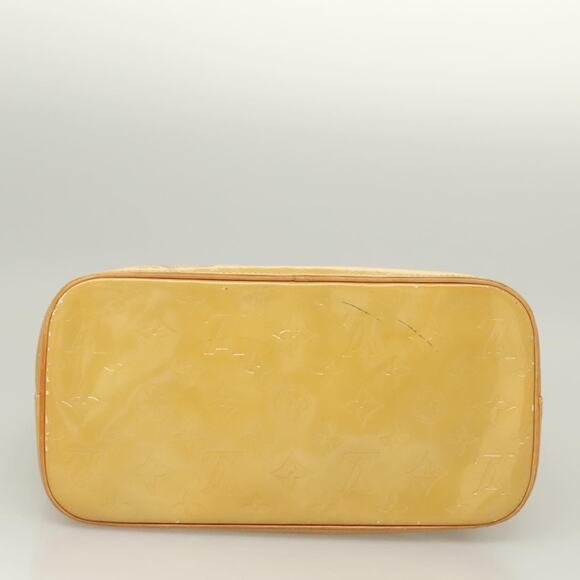 LOUIS VUITTON Monogram Vernis Houston Hand Bag Beige M91004 - Picture 9 of 13